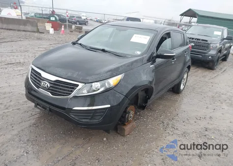 2013 Kia Sportage Lx from USA, damaged, VIN KNDPBCA22D7484552